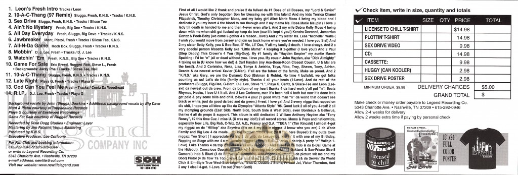 Kool Daddy Fresh - Licensed To Chill: CD | Rap Music Guide
